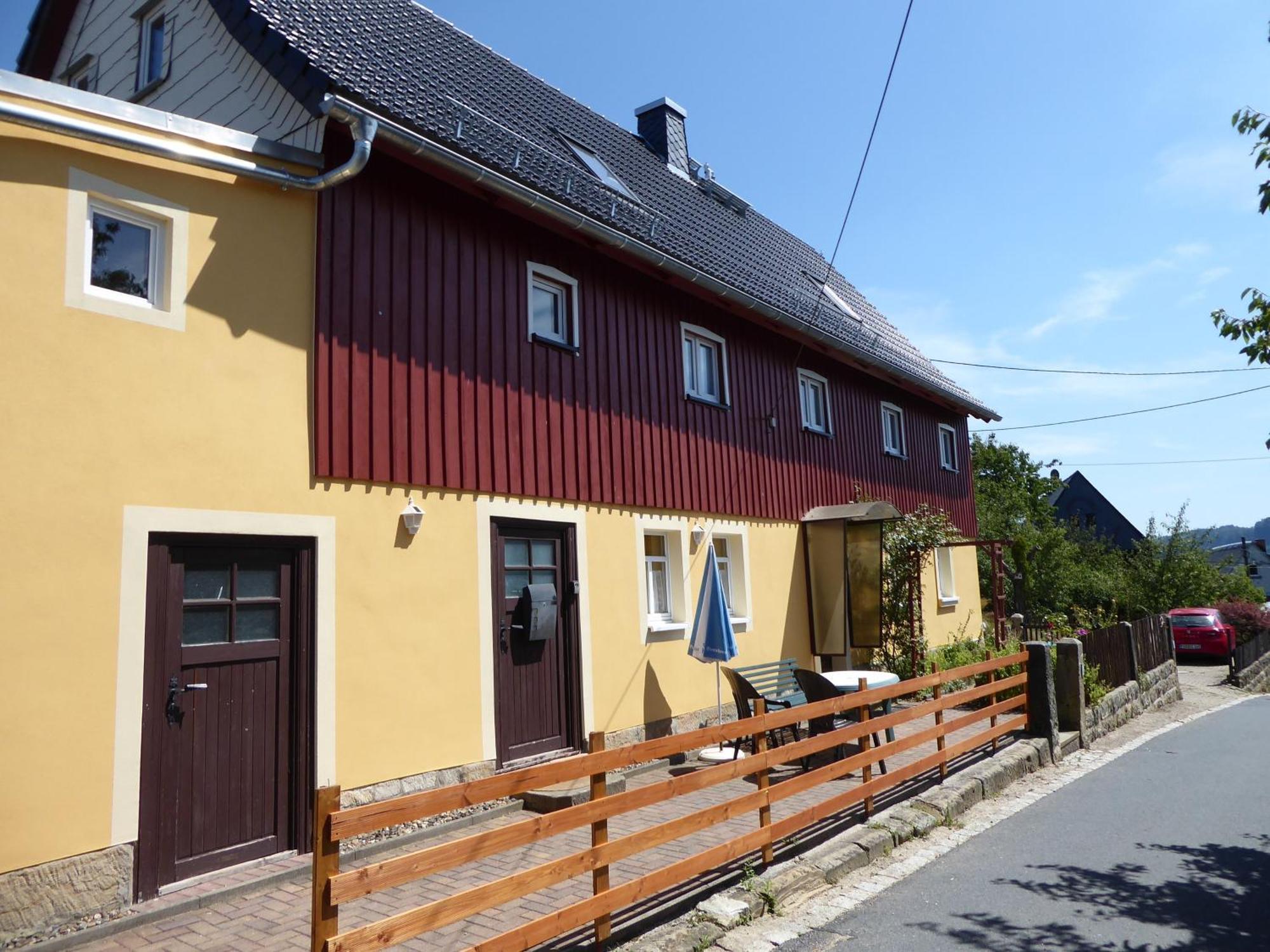 Fewo Dorn Eg Haus Sandsteinliebe Sebnitz Esterno foto